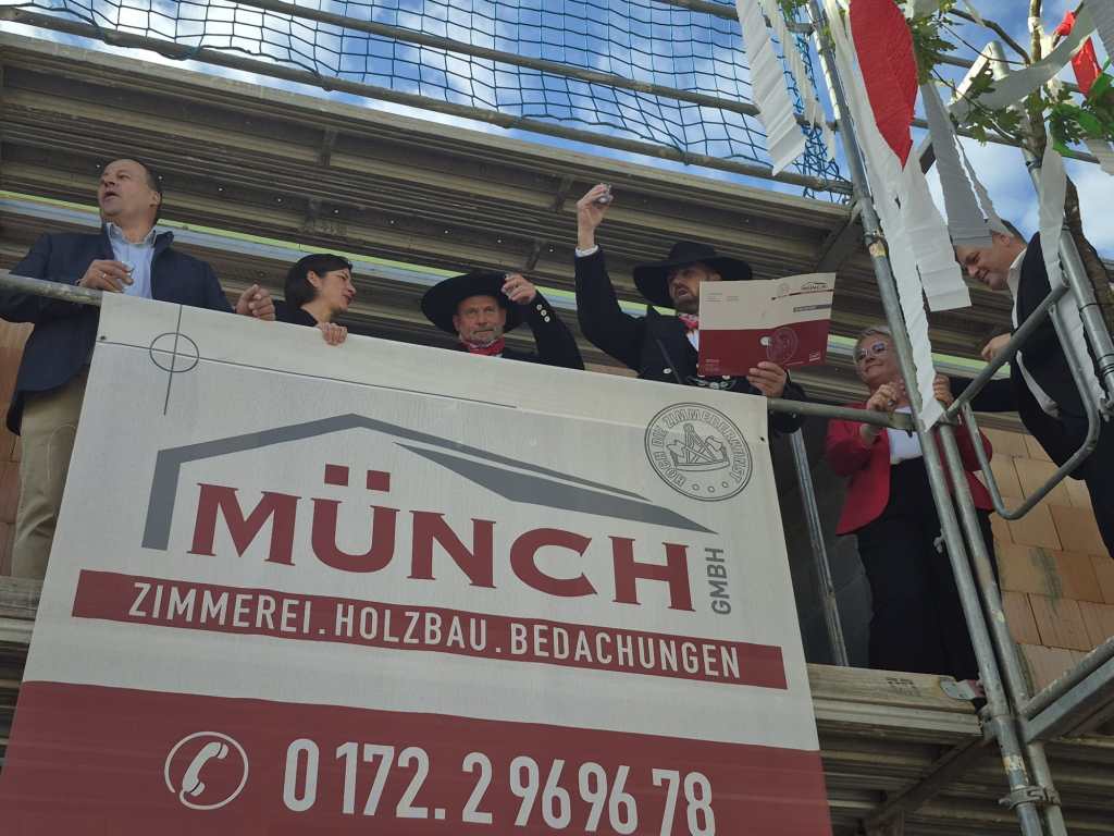 Richtfest Dorfgemeinschaftshaus
